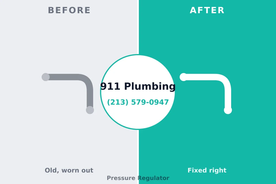Before and after: plumbing company Carrboro, NC